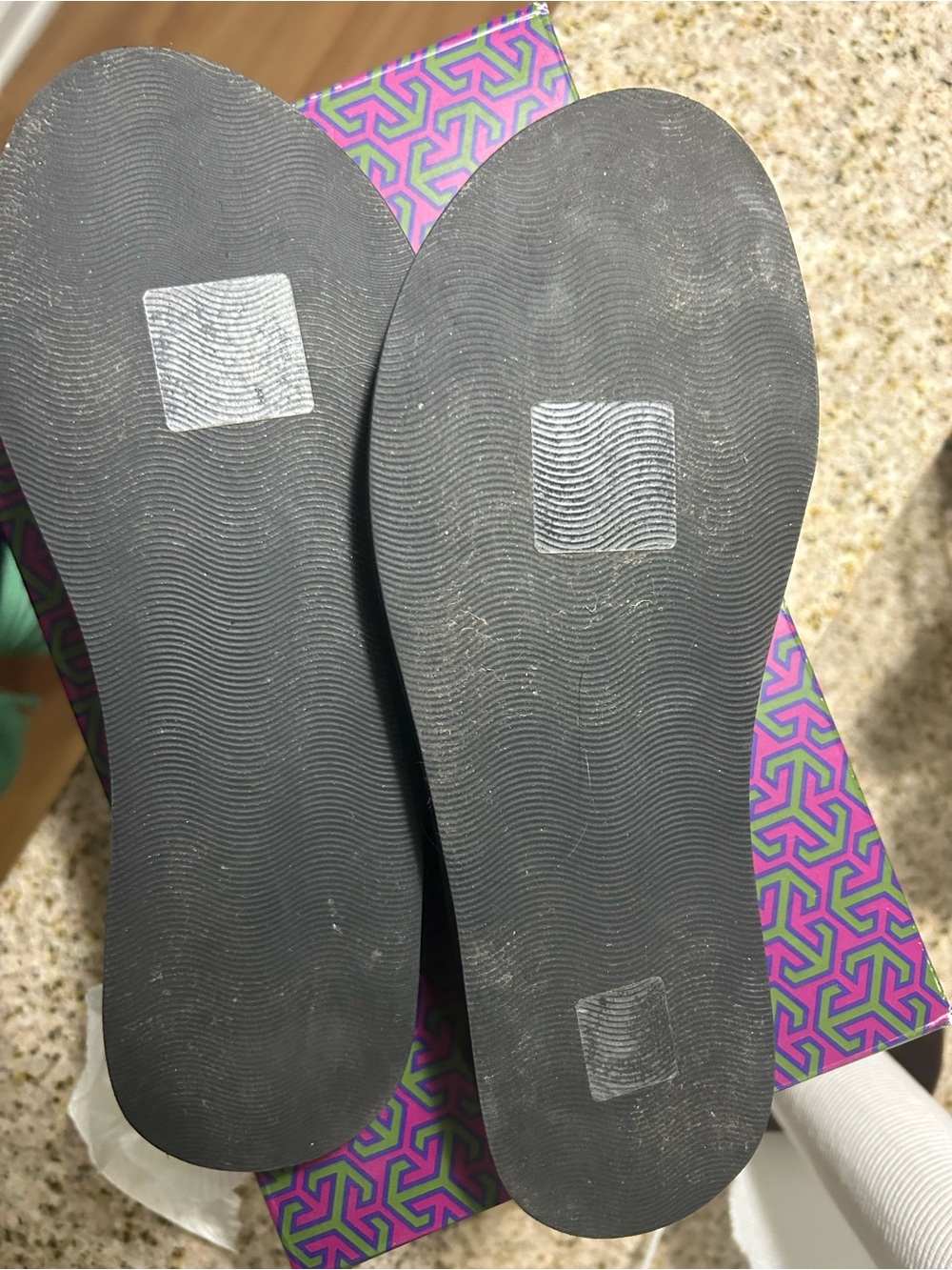 Tory Burch Black Kira Flip Flop - Picture 6 of 6